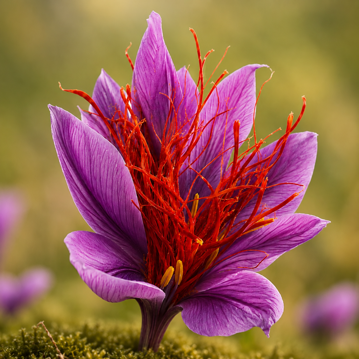 Pure Saffron Flower